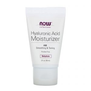Comprar Now Foods, Solutions, Hidratante com Ácido Hialurônico, 2 fl oz (59 ml)