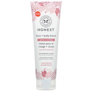 Comprar The Honest Company, Gently Nourishing Face + Body Lotion, Sweet Almond, 8.5 fl oz (250 ml)