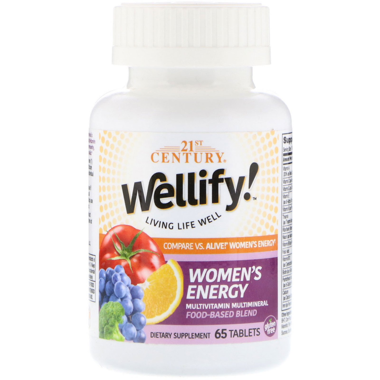 Comprar 21st Century, Wellify! Women's Energy, 65 Tablets