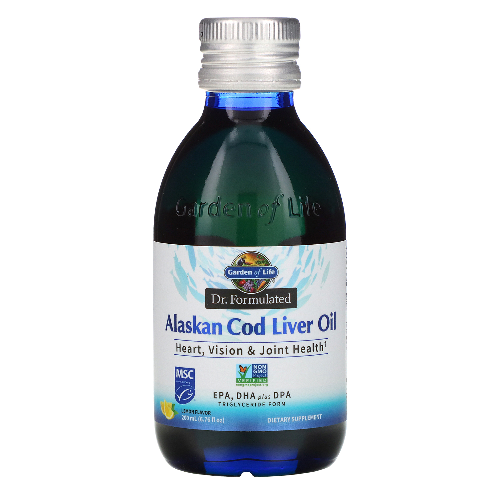 Comprar Garden of Life, Dr. Formulated, Alaskan Cod Liver Oil, Lemon, 6.76 fl oz (200 ml)
