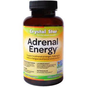 Comprar Crystal Star, Adrenal Energy, 60 Vegetarian Capsules