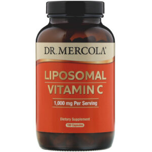 Comprar Dr. Mercola, Vitamina C Lipossômica, 1.000 mg, 180 Cápsulas