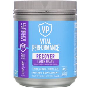 Comprar Vital Proteins, Vital Performance, Recover, Lemon Grape, 28.3 oz (803 g)