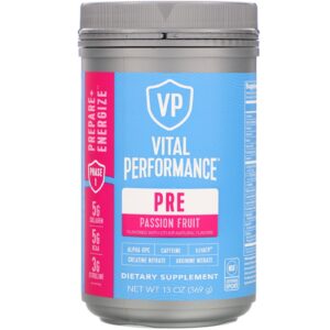 Comprar Vital Proteins, Performance, PreWave, Maracujá Natural, 369 g (13 oz)