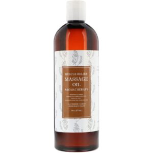 Comprar Maple Holistics, Muscle Relief Massage Oil, Aromatherapy, 16 oz (473 ml)