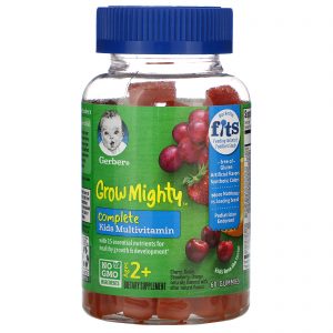 Comprar Gerber, Grow Mighty, Complete Kids Multivitamin, Ages 2+, 60 Gummies