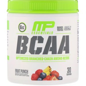 Comprar MusclePharm, BCAA Essenciais, Ponche de Frutas, 258 g (0,57 lbs)