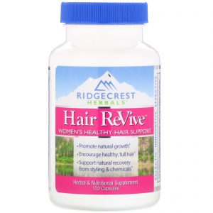 Comprar RidgeCrest Herbals, Hair ReVive, 120 Cápsulas