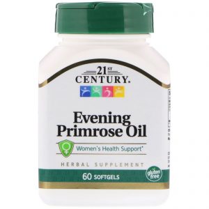 Comprar 21st Century, Óleo de Prímula para a Noite, 60 Cápsulas gelatinosas