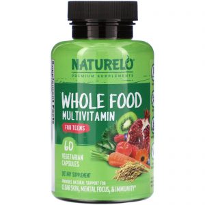 Comprar NATURELO, Whole Food Multivitamin for Teens, 60 Vegetarian Capsules