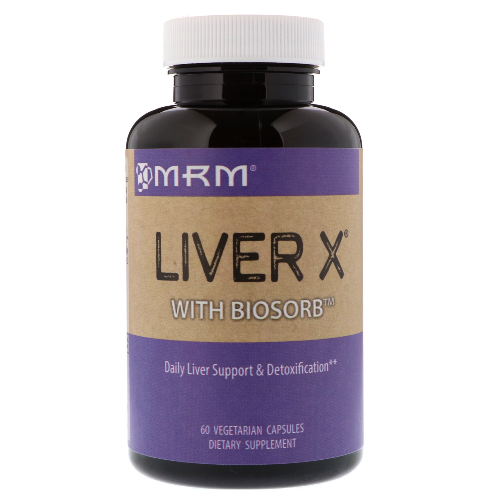 Comprar MRM, Liver X com BioSorb, 60 cápsulas vegetarianas