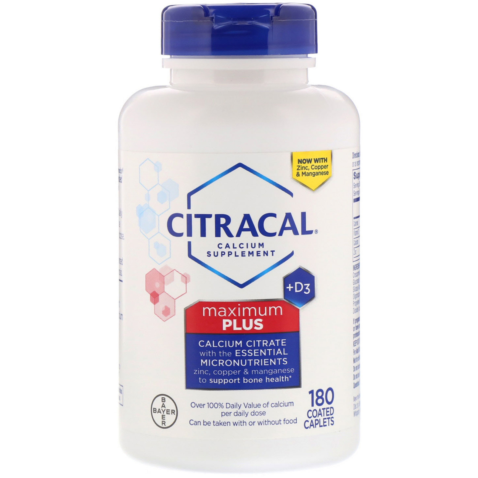 Comprar Citracal, Maximum Plus +D3, 180 Coated Caplets
