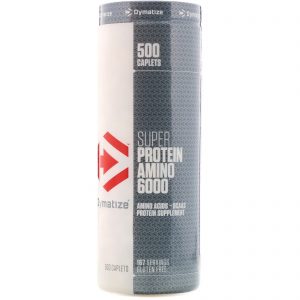 Comprar Dymatize Nutrition, Super Protein Amino 6000, 500 Cápsulas