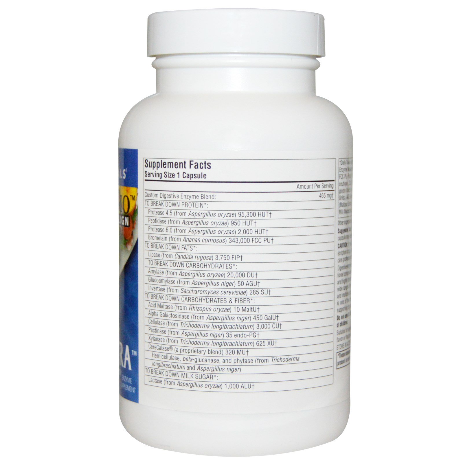 Comprar Source Naturals, Essential Enzymes Ultra, 120 Cápsulas - Imagem 2