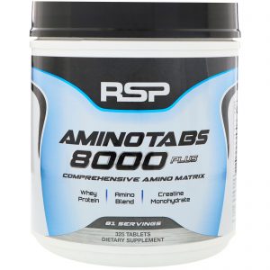 Comprar RSP Nutrition, AminoTabs 8000 Plus, 325 Comprimidos