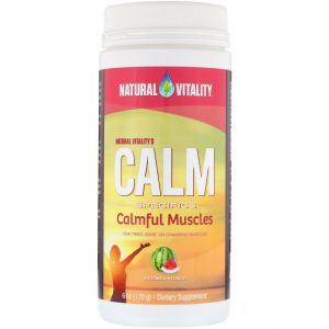 Comprar Natural Vitality, Calm Specifics, Para Acalmar os Músculos, Sabor de Melancia, 6 oz (170 g)