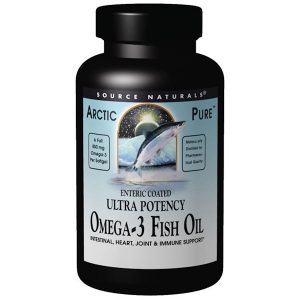 Comprar Source Naturals, Arctic Pure, Óleo de Peixe Ultrapotente com Ômega-3, 850 mg, 120 Cápsulas Gelatinosas