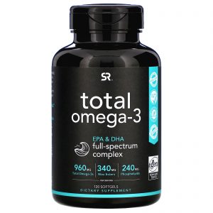Comprar Sports Research, Total Omega-3, 120 Softgels