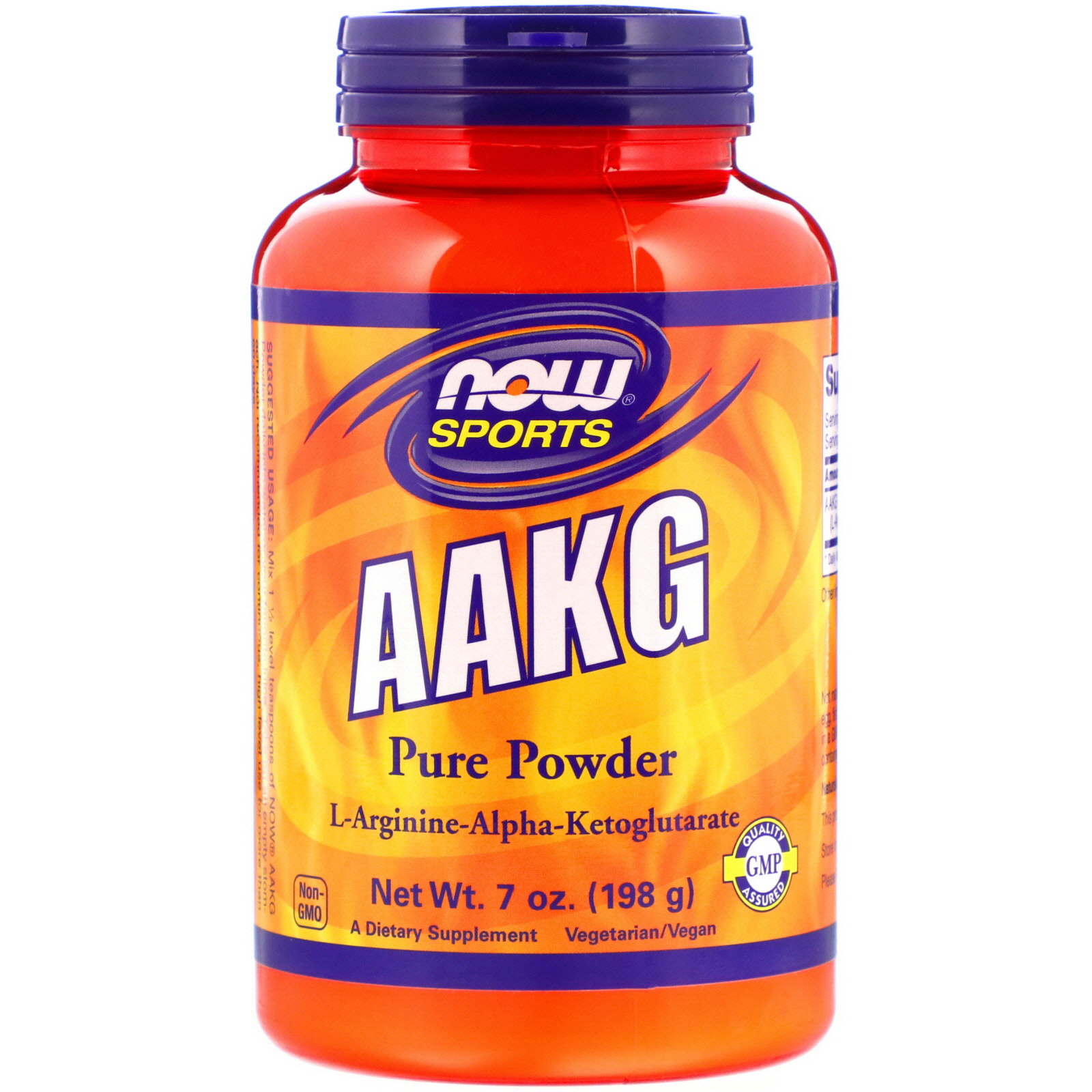 Comprar Now Foods, Sports, AAKG Pure Powder, 7 oz (198 g)