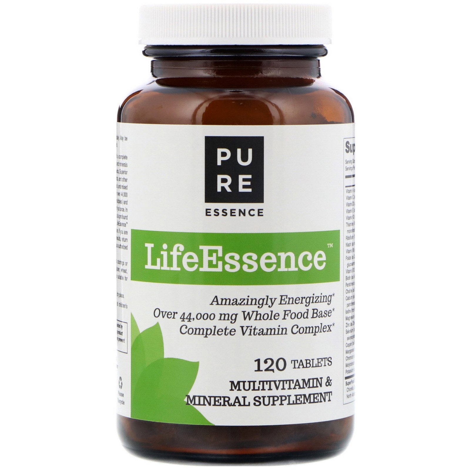 Comprar Pure Essence, LifeEssence, Multivitaminas e Multiminerais, 120 Comprimidos
