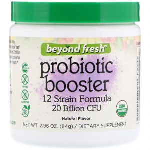 Comprar Beyond Fresh, Probiotic Booster, 12 Strain Formula, 20 Billion CFU, Natural Flavor, 2.96 oz (84 g)