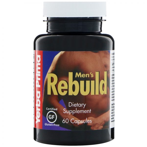 Comprar Yerba Prima, Purificação Interna Men's Rebuild, programa em 3 partes, 3 frascos - Imagem 6