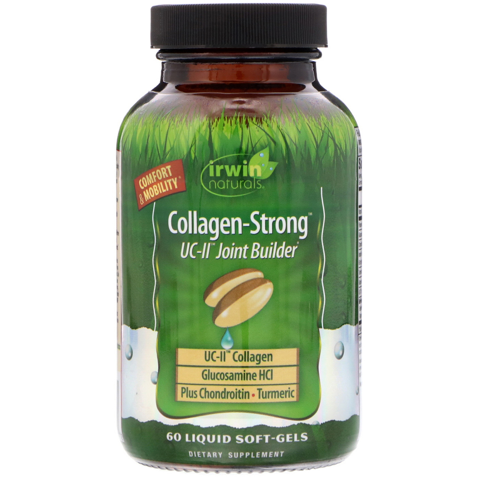 Comprar Irwin Naturals, Colágeno Forte, 60 cápsulas gelatinosas líquidas