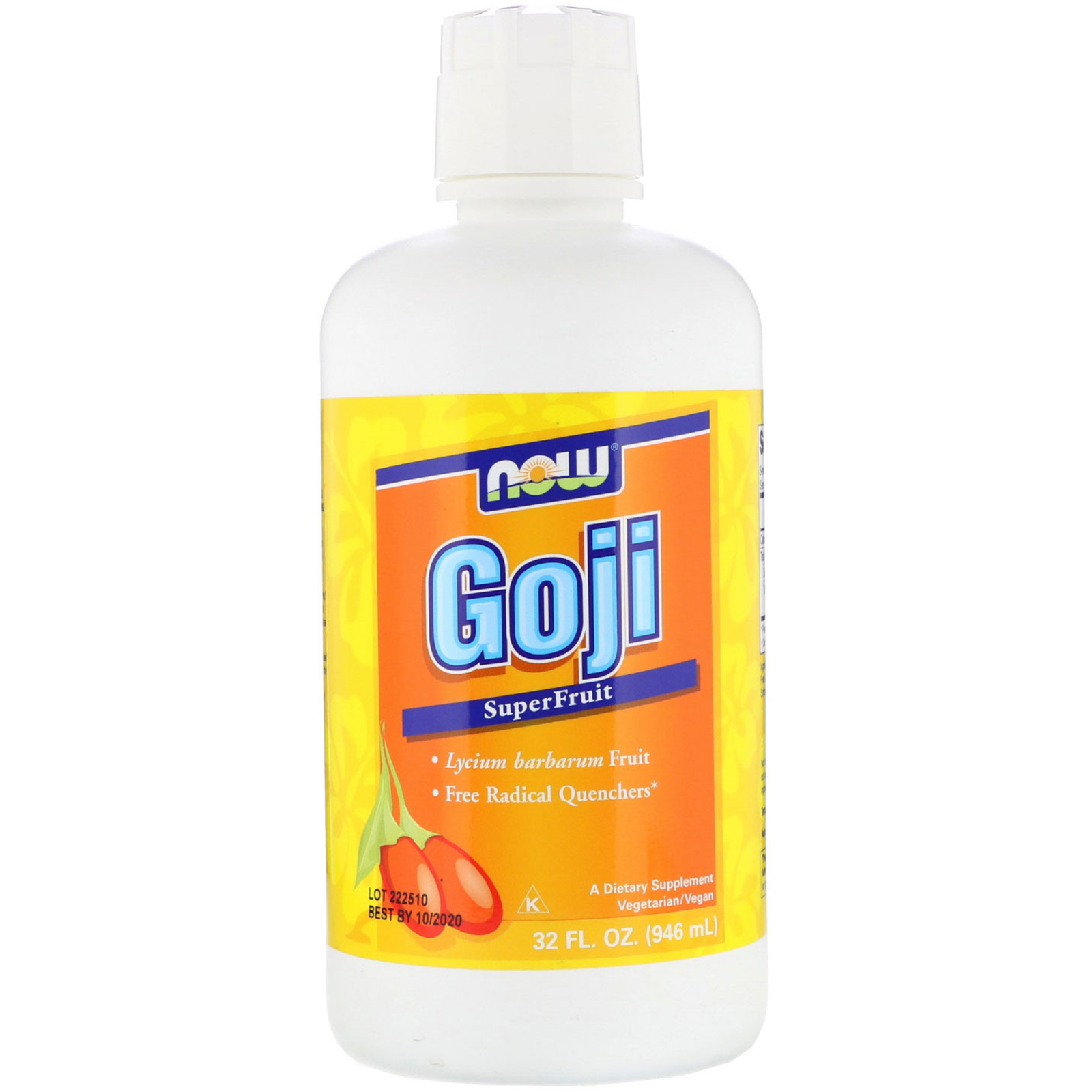 Comprar Now Foods, Goji, Suco de SuperFrutas, 946 ml (32 fl oz)