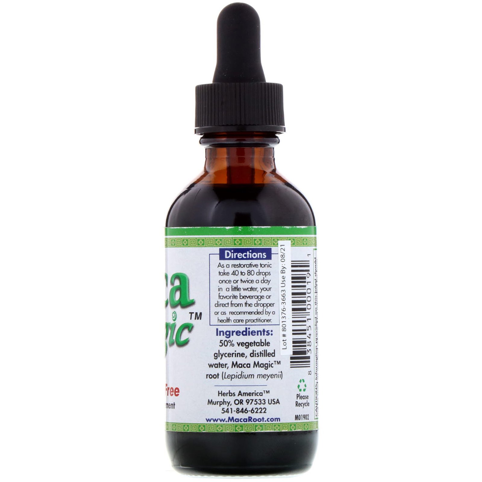 Comprar Maca Magic, A Bio-Active Extract of Raw Maca Hypocotyl, Alcohol Free, 2 fl oz (60 ml) - Imagem 2