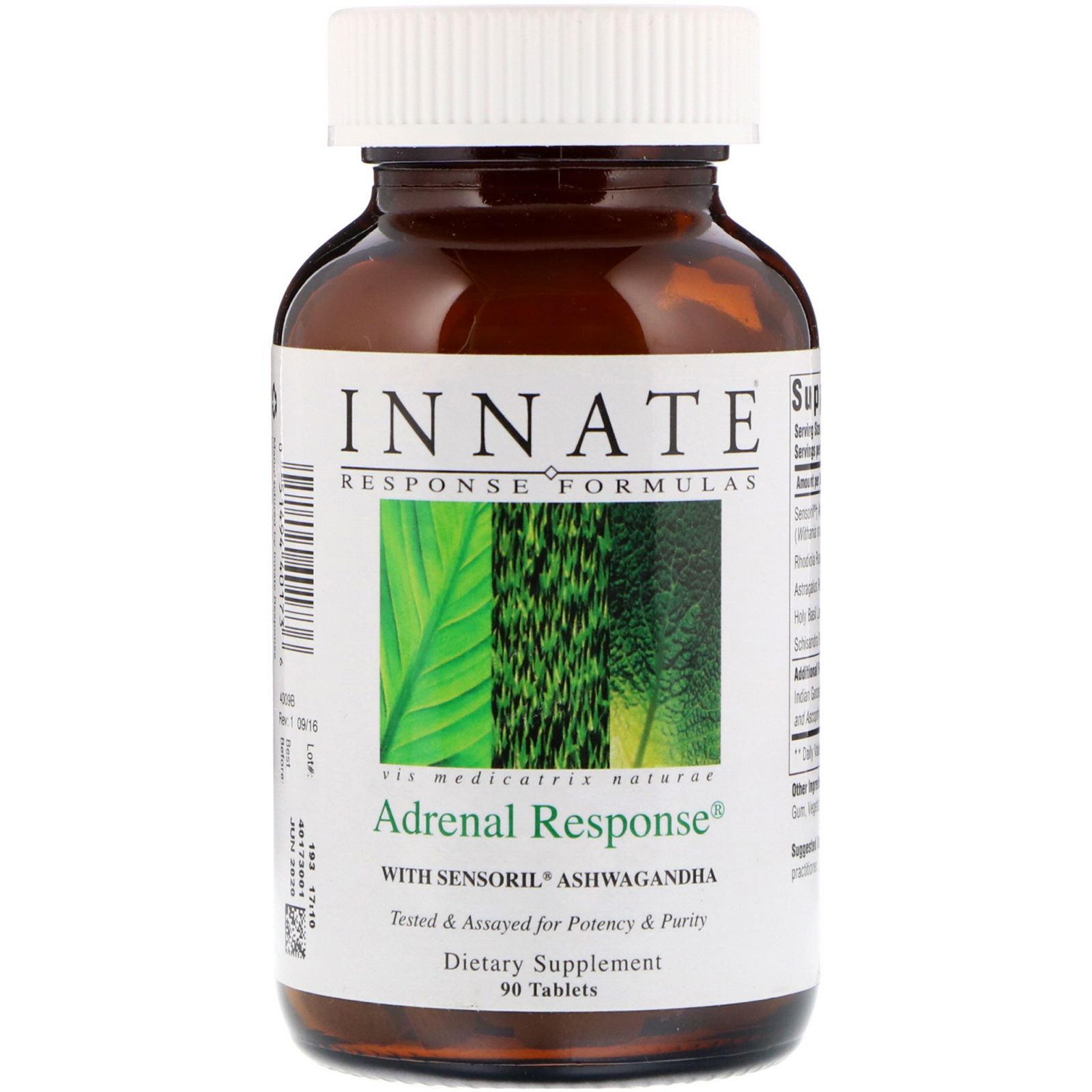 Comprar Innate Response Formulas, Resposta Adrenal, 90 Comprimidos