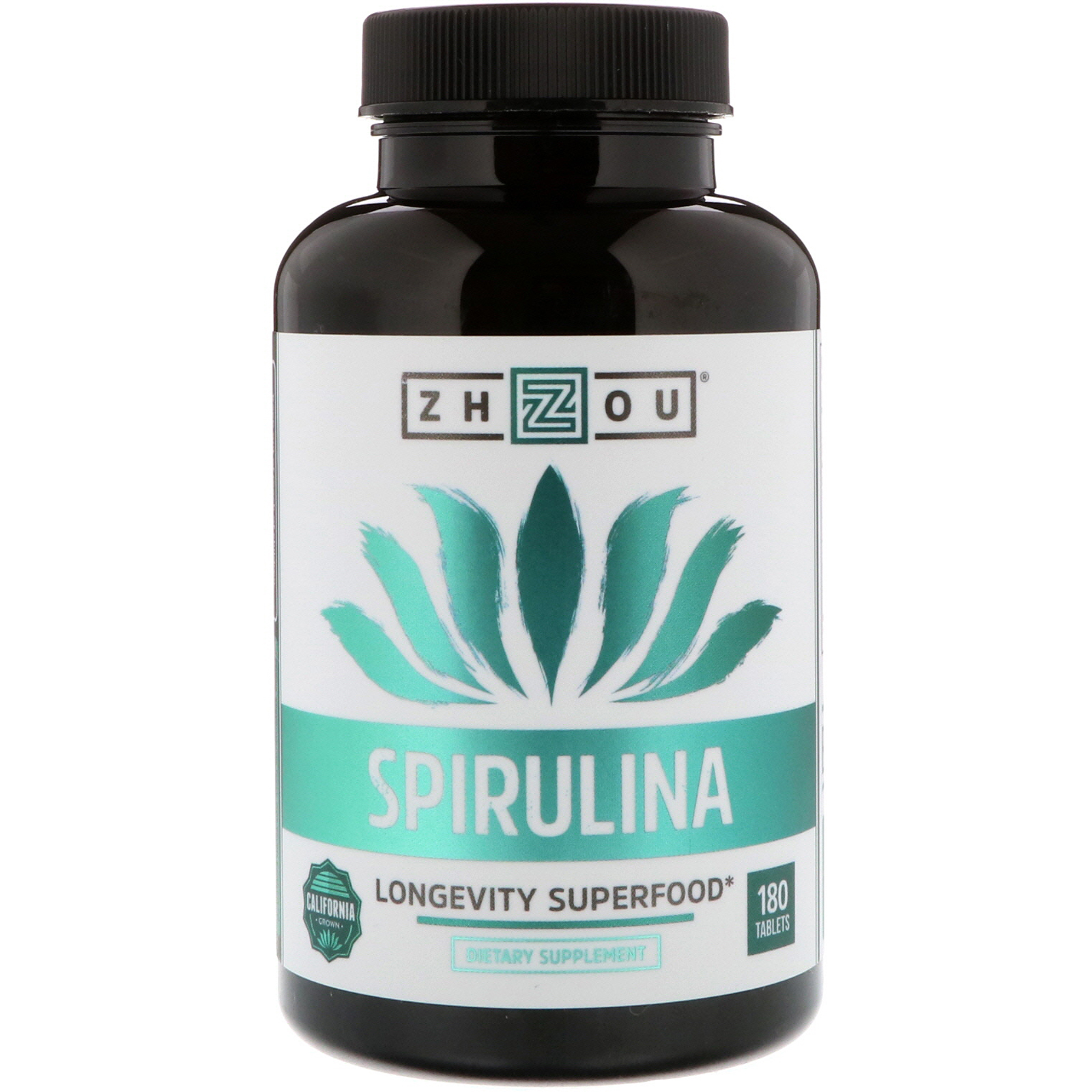 Comprar Zhou Nutrition, Espirulina, Superalimento para Longevidade, 180 Comprimidos