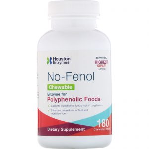 Comprar Houston Enzymes, No-Fenol, 180 Chewable Tablets