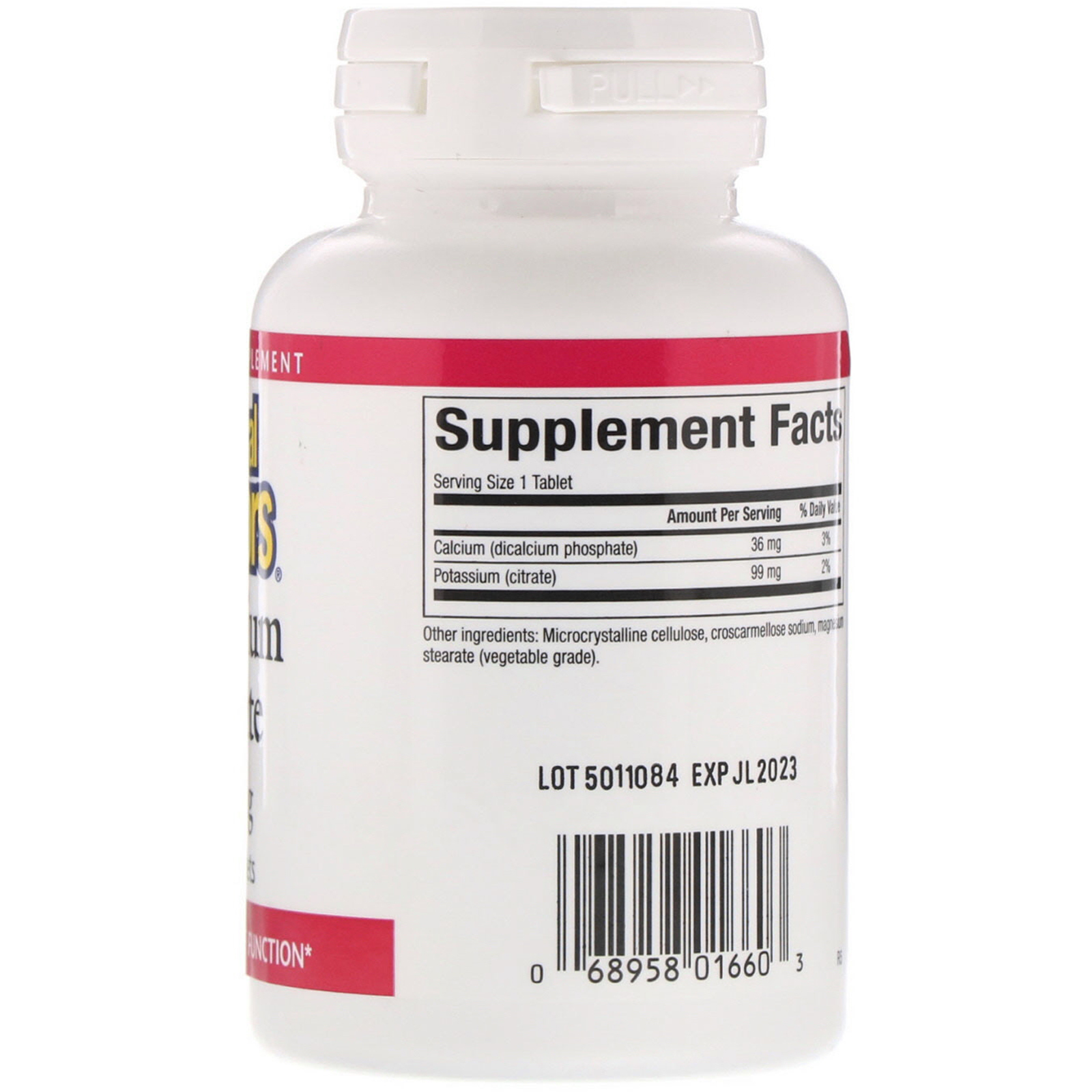 Comprar Natural Factors, Citrato de Potássio, 99 mg, 90 Tabletes - Imagem 2