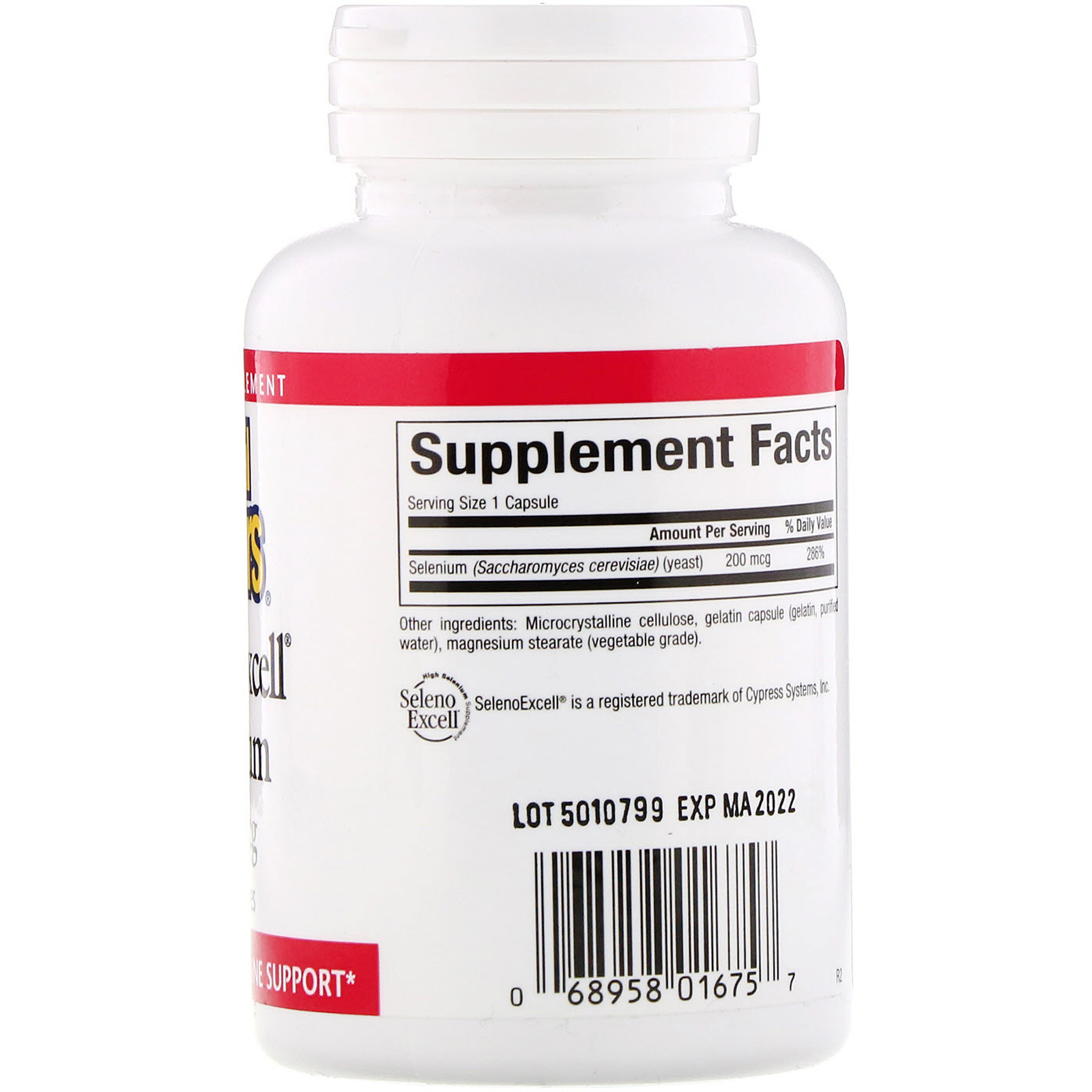 Comprar Natural Factors, SelenoExcell, Selênio, 200 mcg, 90 Cápsulas - Imagem 2