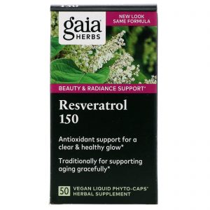 Comprar Gaia Herbs, Resveratrol 150, 50 Fitocápsulas Veganas Líquidas