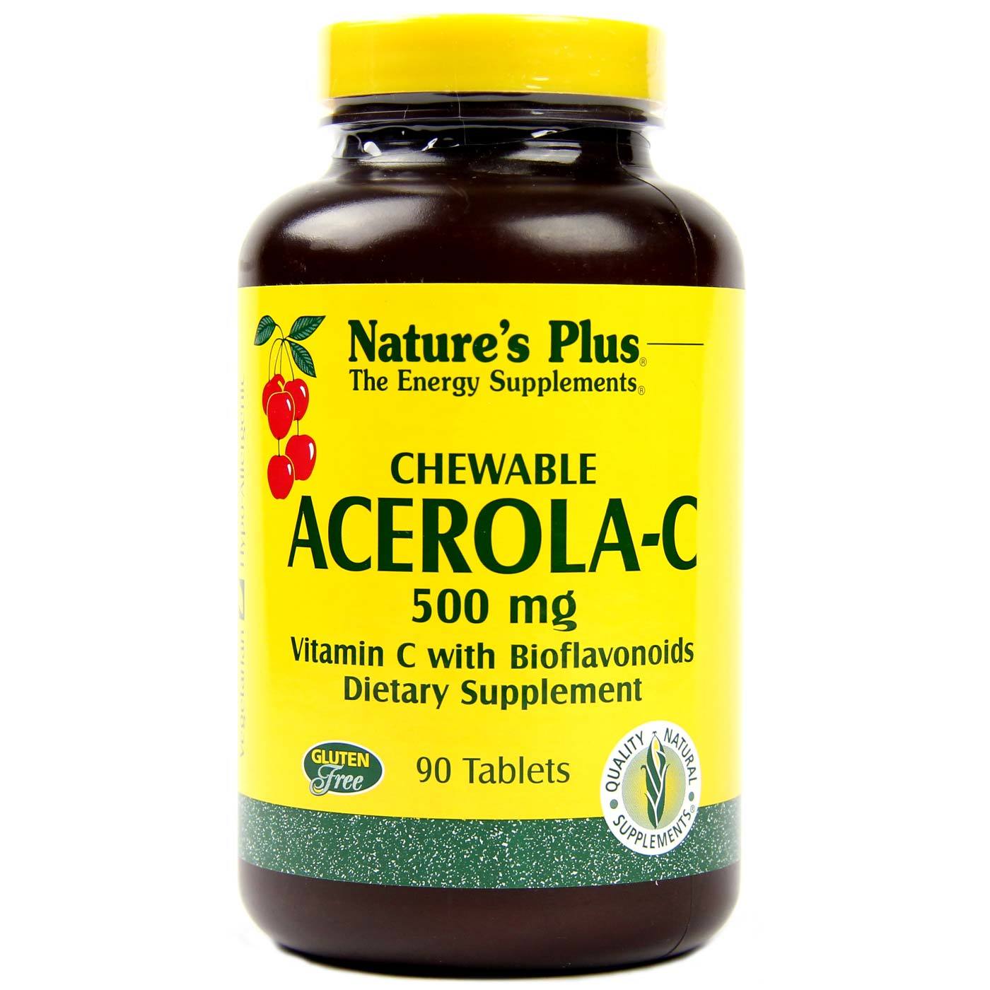 Comprar Nature's Plus, Complexo C da Acerola - 500mg - 90 Comprimidos Mastigáveis