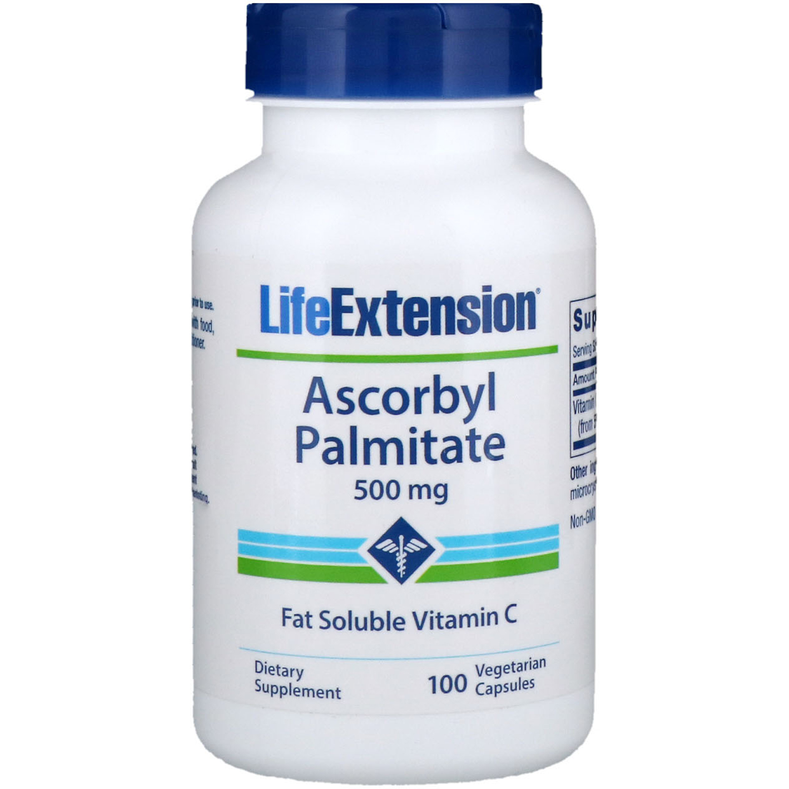 Comprar Life Extension, Ascorbyl Palmitate, 500 mg, 100 Vegetarian Capsules