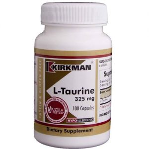 Comprar Kirkman Labs, L-Taurina - 100 Cápsulas Vegetarianas