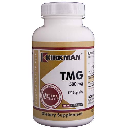 Comprar Kirkman Labs, TMG (Trimetilglicina) 500 mg - 120 Cápsulas Vegetarianas