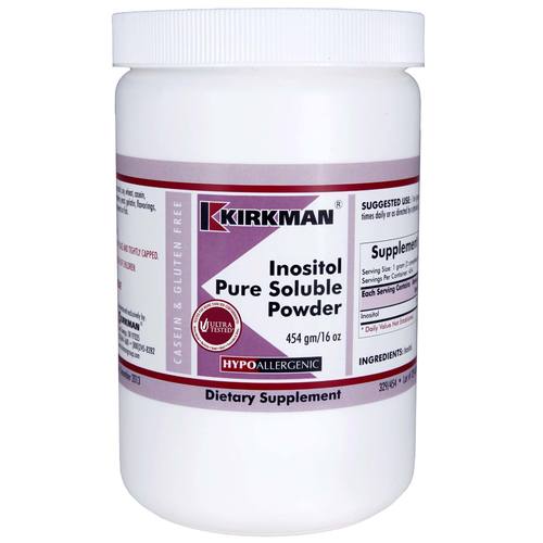Comprar Kirkman Labs, Inositol Puro Pó Solúvel, Hipoalergênico - 454 g (16 oz)