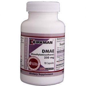 Comprar Kirkman Labs, DMAE (Dimethylaminoethanol), Hipoalergênico - 250 mg - 90 Cápsulas