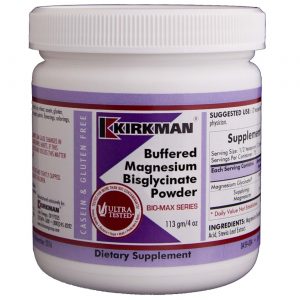 Comprar Kirkman Labs, Pó de Bisglicinato de Magnésio - 4 oz (113g)