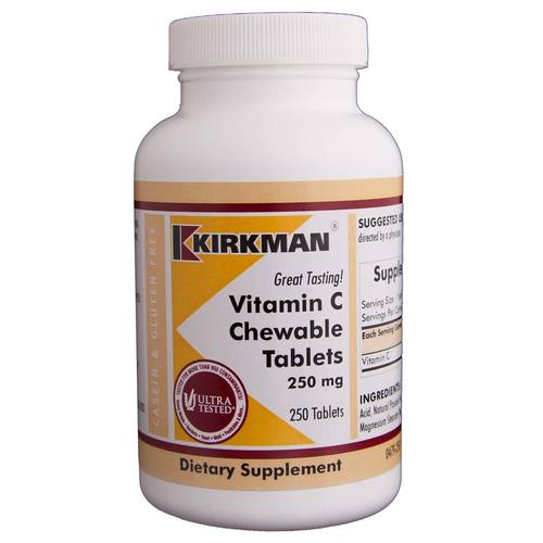 Comprar Kirkman Labs, Vitamina C 250 mg - 250 Tabletes Mastigáveis