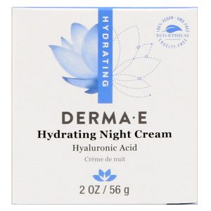 Comprar Creme Noturno Hidratante com Ácido Hialurônico Derma E 56 g