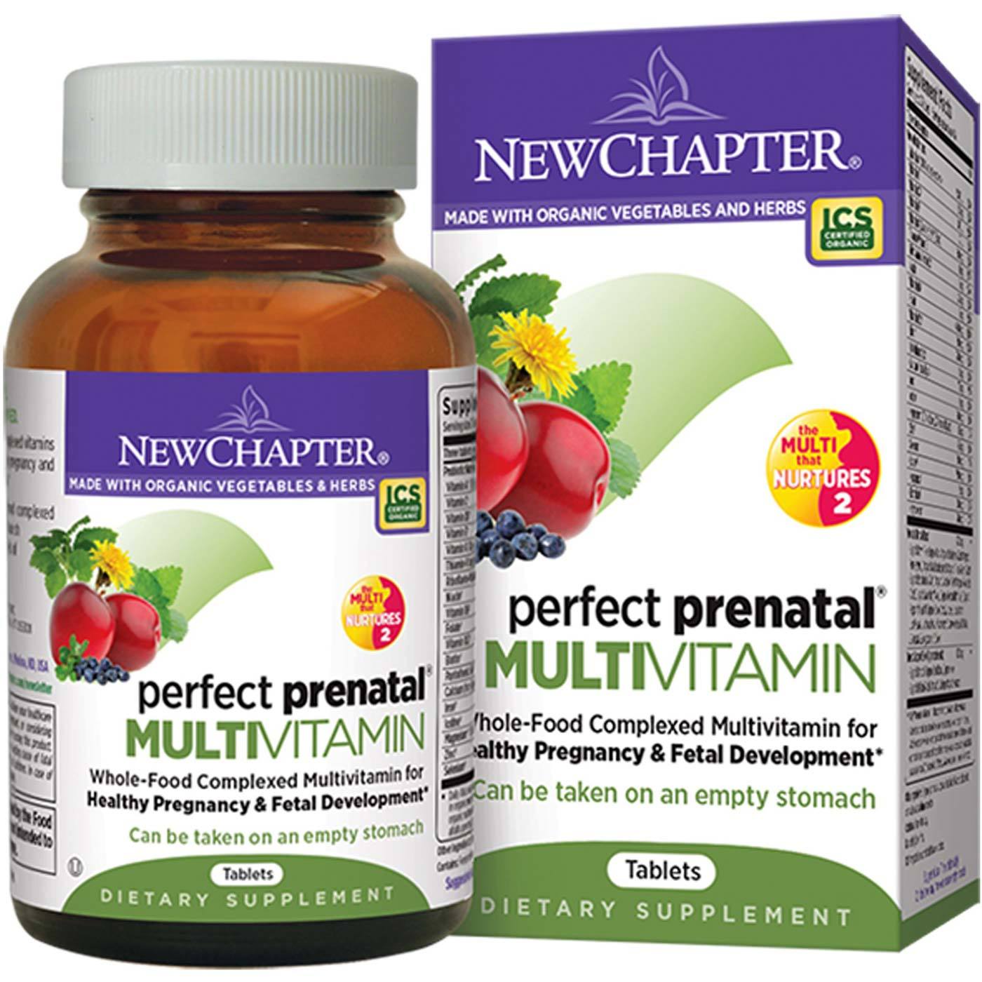 Comprar New Chapter Perfeito pré-natal 192 Tabletes