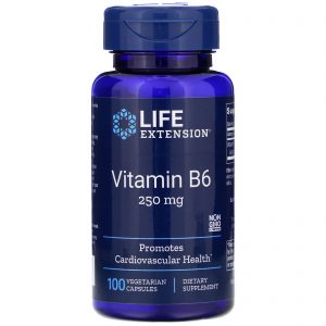 Comprar Life Extension, Vitamina B6, 250 mg, 100 Cápsulas Vegetais