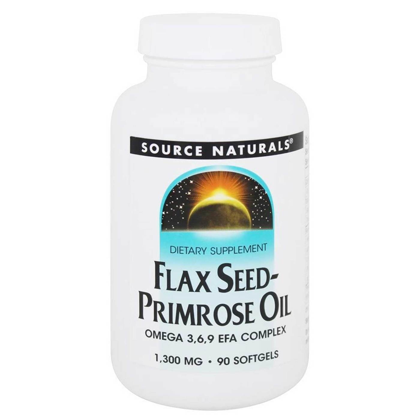 Comprar Source Naturals, Óleo de Linhaça-Prímula 1,300 mg - 90 Cápsulas em gel