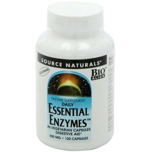 Comprar Source Naturals, Enzimas Essenciais, Vegetariano 500 mg - 120 Cápsulas Vegetarianas
