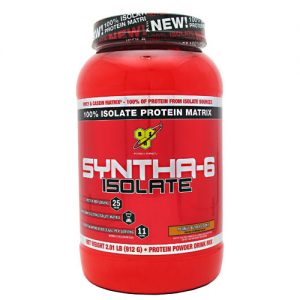Comprar BSN Syntha-6 Isolatdo, Biscoito de manteiga de amendoim - 2 lbs/912g