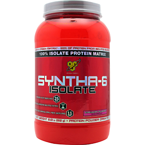 Comprar BSN Syntha-6 Isolado, Milkshake de morango - 2 lbs/912g